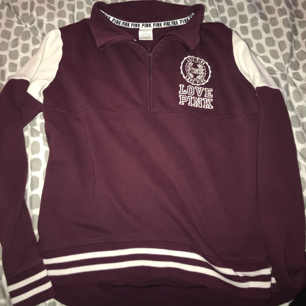 PINK maroon sweater